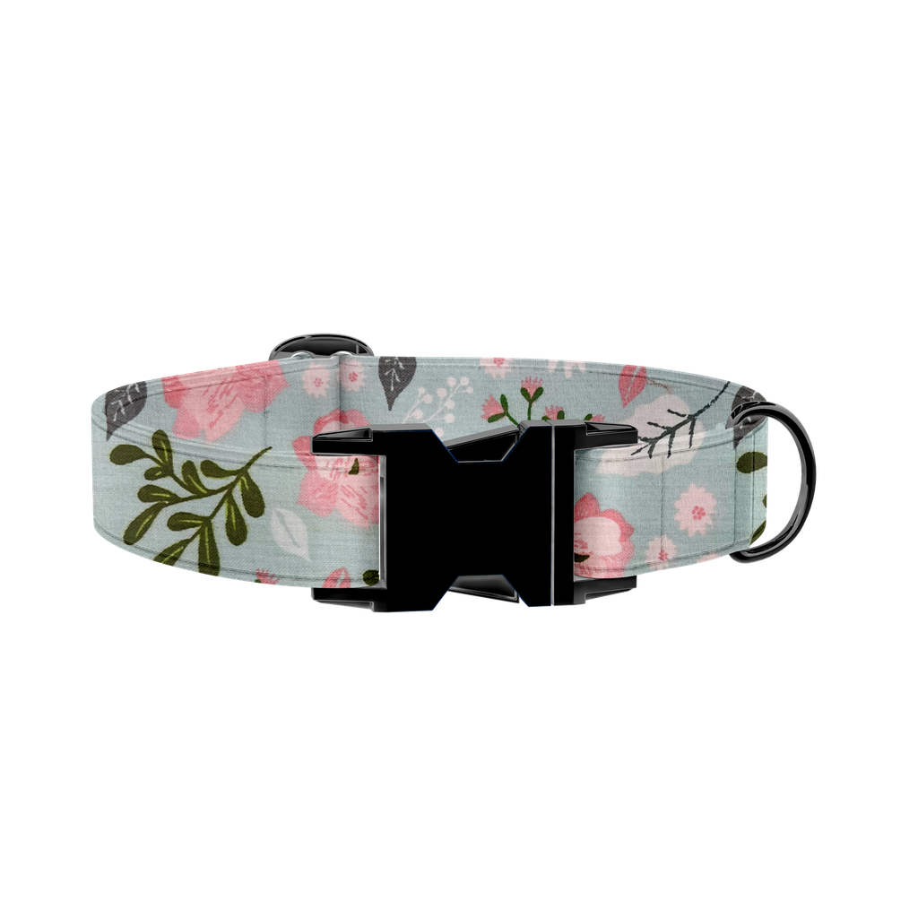 Flowers / Light Blue (X-Small (Chien))