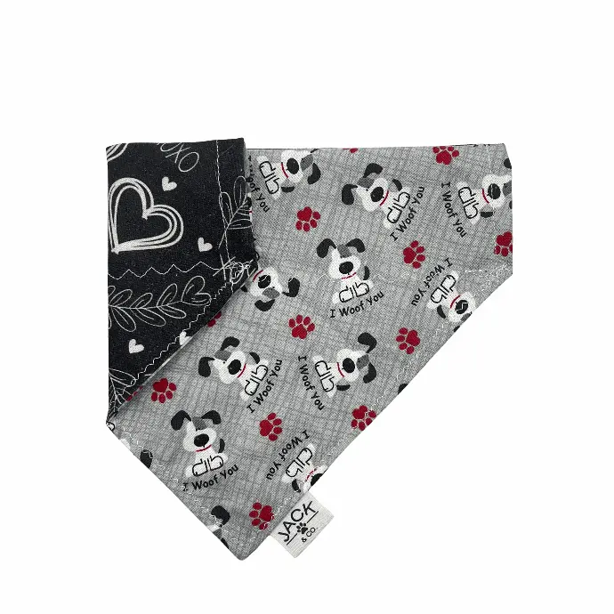 I woof you (Passe-Collier, X-Small, Ne pas ajouter)